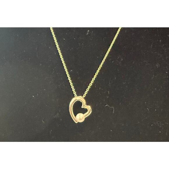 Tasaki Freshwater Pearl Necklace*Silver chain*Adjustable up to 16" - Picture 2 of 4